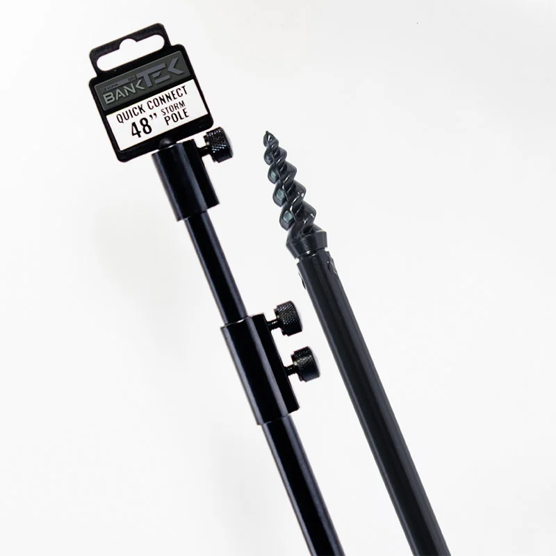 Authentique Piquet Tempête Sonik Bank tek Quick Connect 123cm Storm Pole