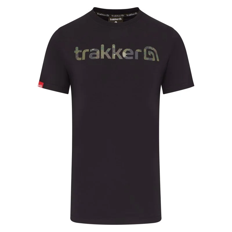 Prix Choc T-shirt Trakker CR Logo Black Camo