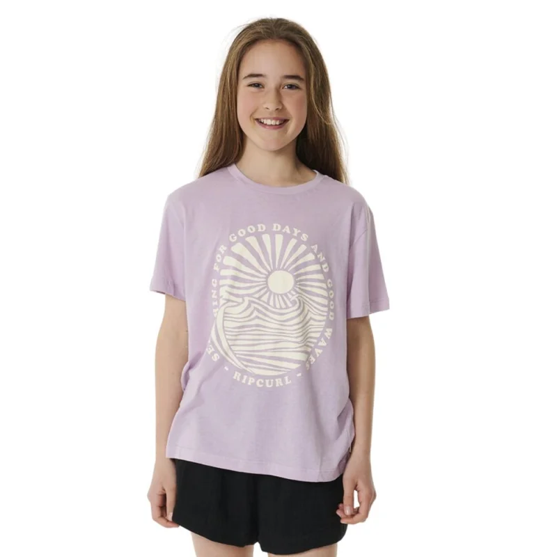 Meilleur Prix T-SHIRT RIP CURL GOOD WAVES STANDARD