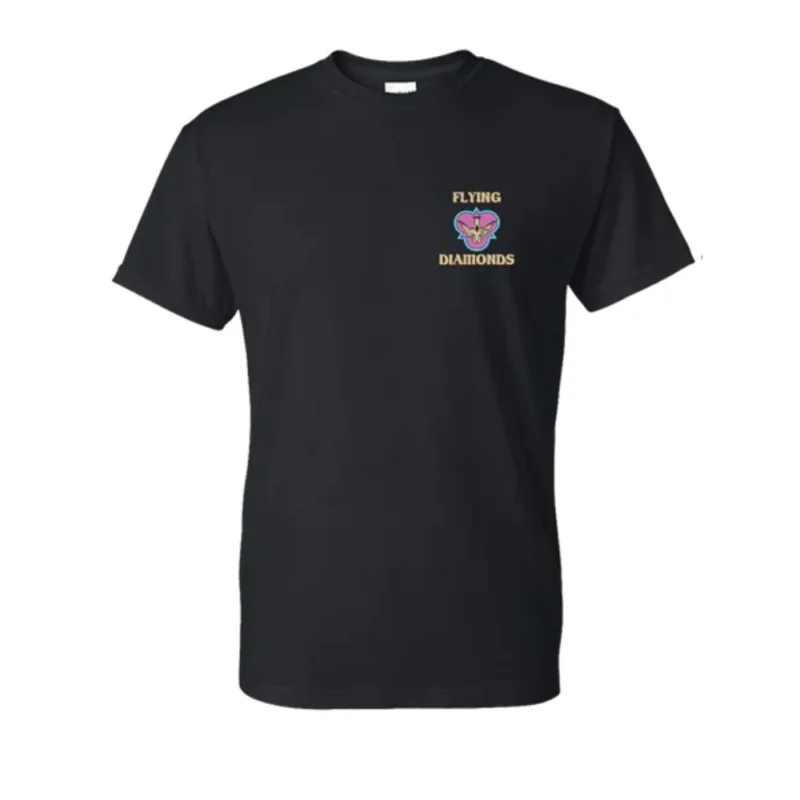Retour Gratuit T-SHIRT FLYING DIAMONDS SIXTIES LOGO