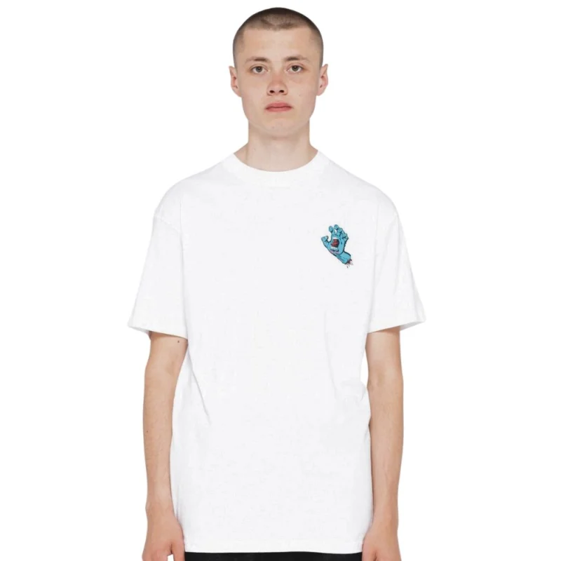 Pas Cher T-SHIRT SANTA CRUZ SCREAMING HAND CHEST