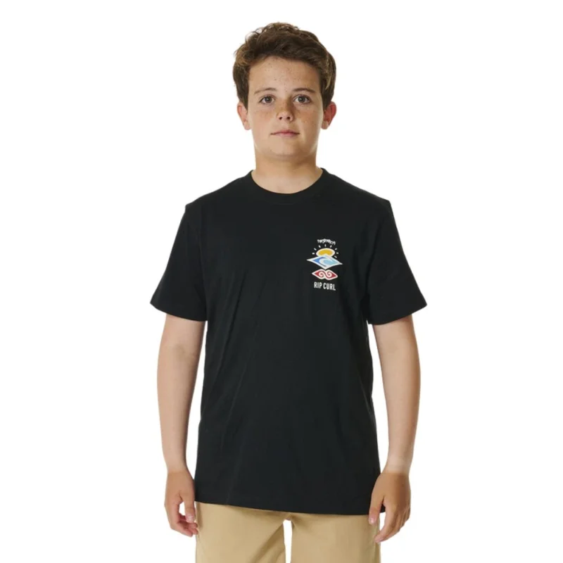 T-SHIRT RIP CURL SEARCH ICON Promotion Saisonnière