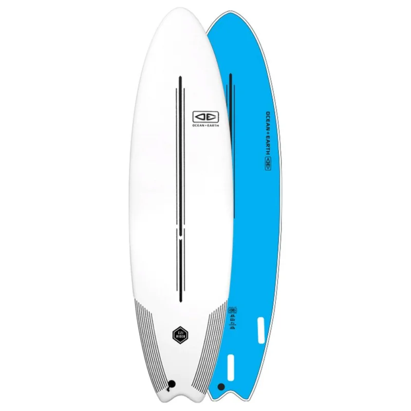Populaire PLANCHE DE SURF OCEAN EARTH EZI RIDER 7‘0‘‘ - WHITE