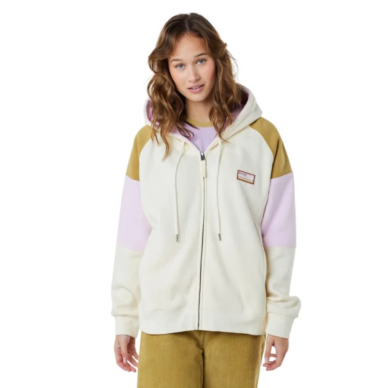 CAPUCHE RIP CURL GALICIA FULL ZIP FLEECE Soldes