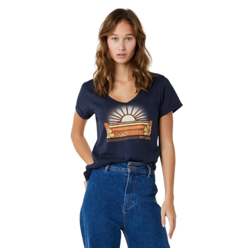 Jusqu'à Épuisement Des Stocks T-SHIRT RIP CURL V STANDARD