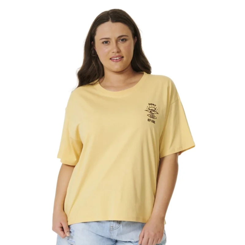 T-SHIRT RIP CURL ICONS OF SURF RELAXED Prix Promo