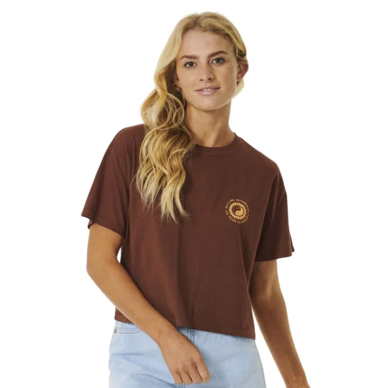 Affaire À Saisir T-SHIRT RIP CURL CELESTIAL SUN HERITAGE CROP