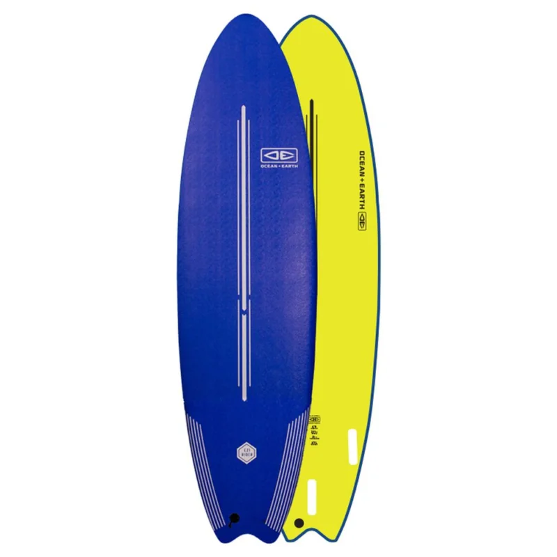 Promotion PLANCHE DE SURF OCEAN EARTH EZI RIDER 7‘0‘‘ - BLUE