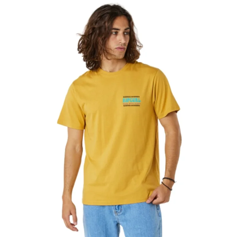 Prix Choc T-SHIRT RIP CURL DOWN THE LINE