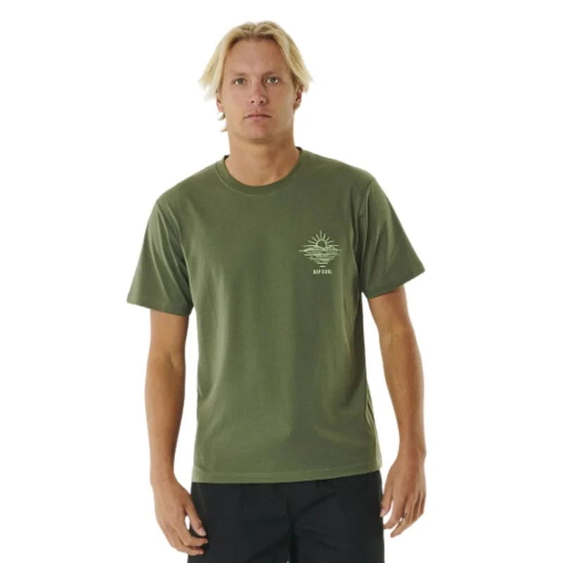 Promotion Saisonnière T-SHIRT RIP CURL VAPORCOOL PARADISE