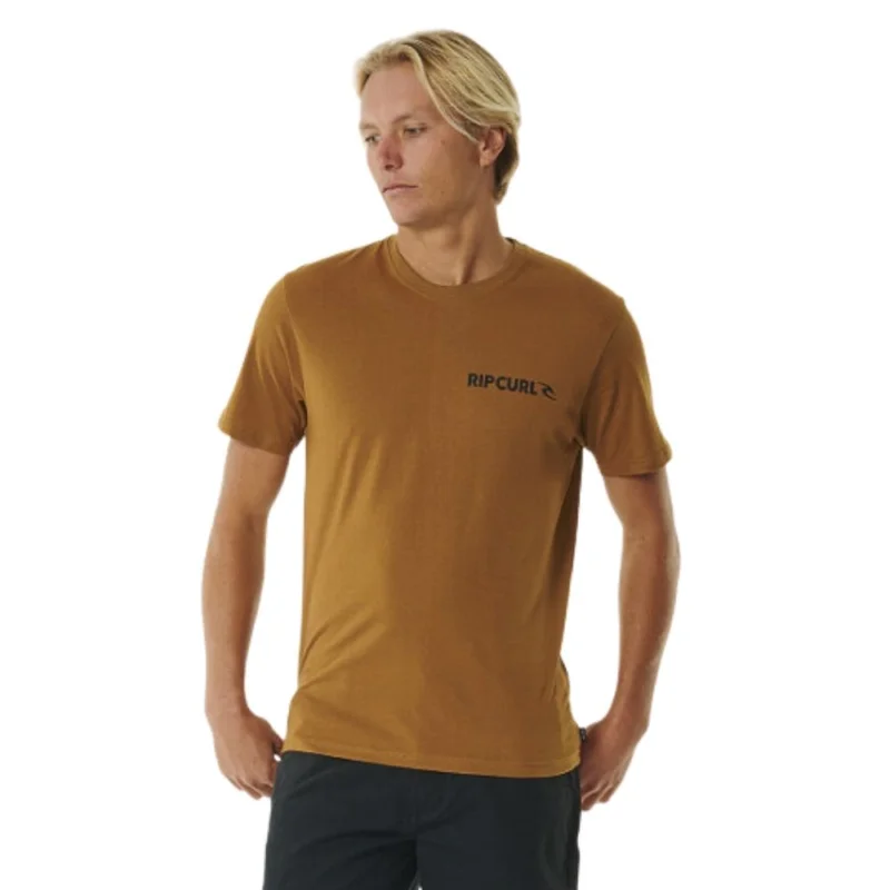 T-SHIRT RIP CURL BRAND ICON Soldes