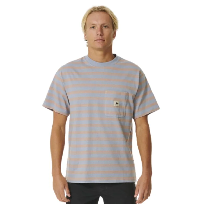 Prix Bas T-SHIRT RIP CURL QUALITY SURF PRODUCTS STRIPE