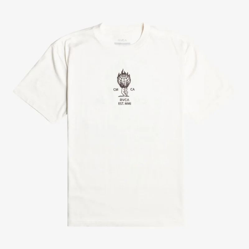 Nouveauté T-SHIRT RVCA WORLD WEIGHT