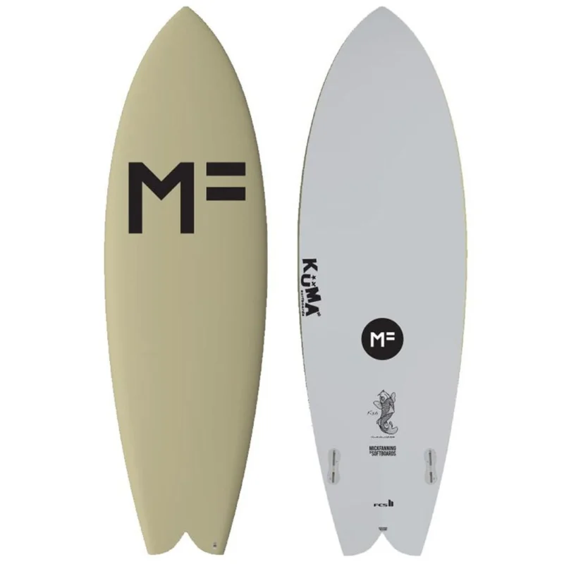 Soldes PLANCHE DE SURF MICK FANNING SOFTBOARDS KUMA FISH 6‘0‘‘