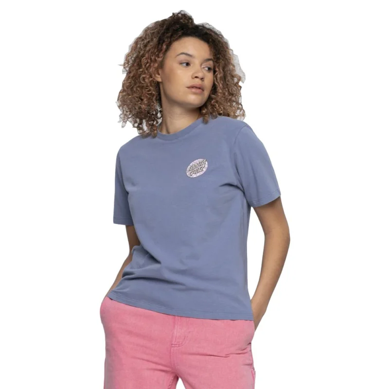 T-SHIRT SANTA CRUZ ZEBRA MARBLE DOT Dernière Chance