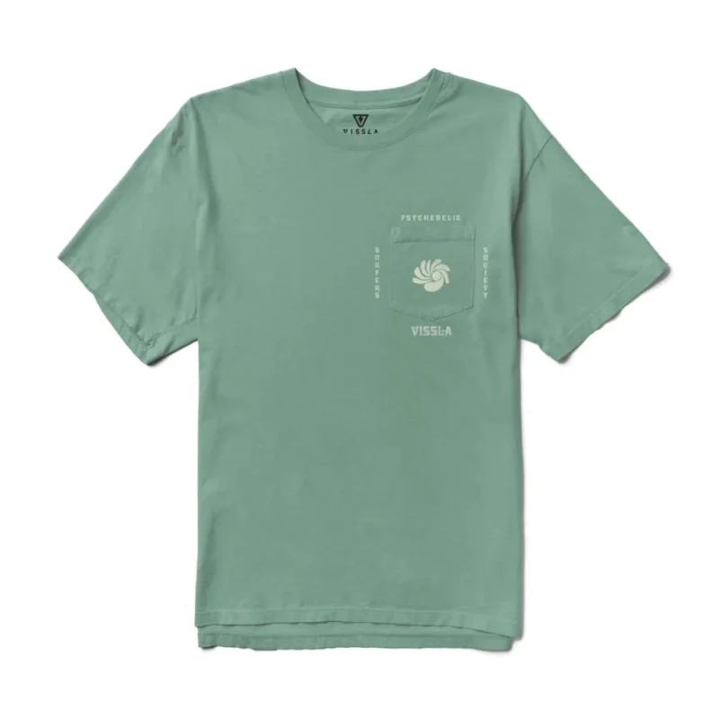 T-SHIRT VISSLA TULUM TOWN ORGANIC Top Vente