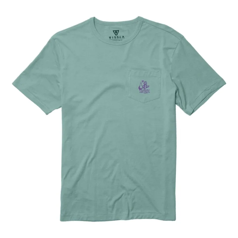 Meilleure Vente T-SHIRT VISSLA TC BUZZARD ORGANIC