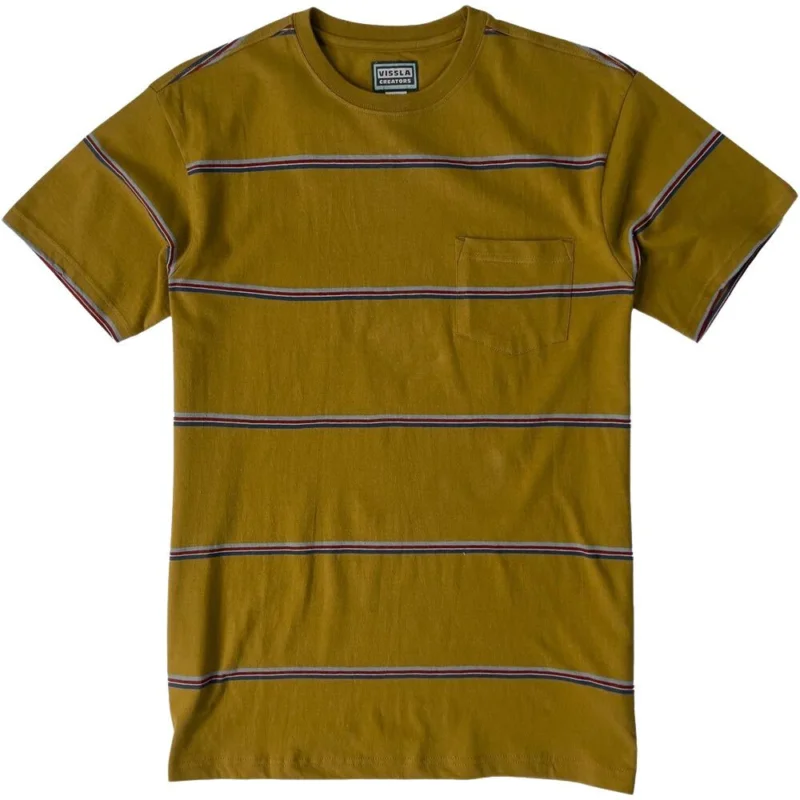 Expédié Aujourd'hui T-SHIRT VISSLA CREATORS STRIPE
