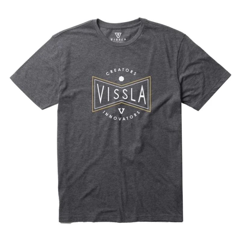 T-SHIRT VISSLA EMBLEM HEATHER Affaire À Saisir
