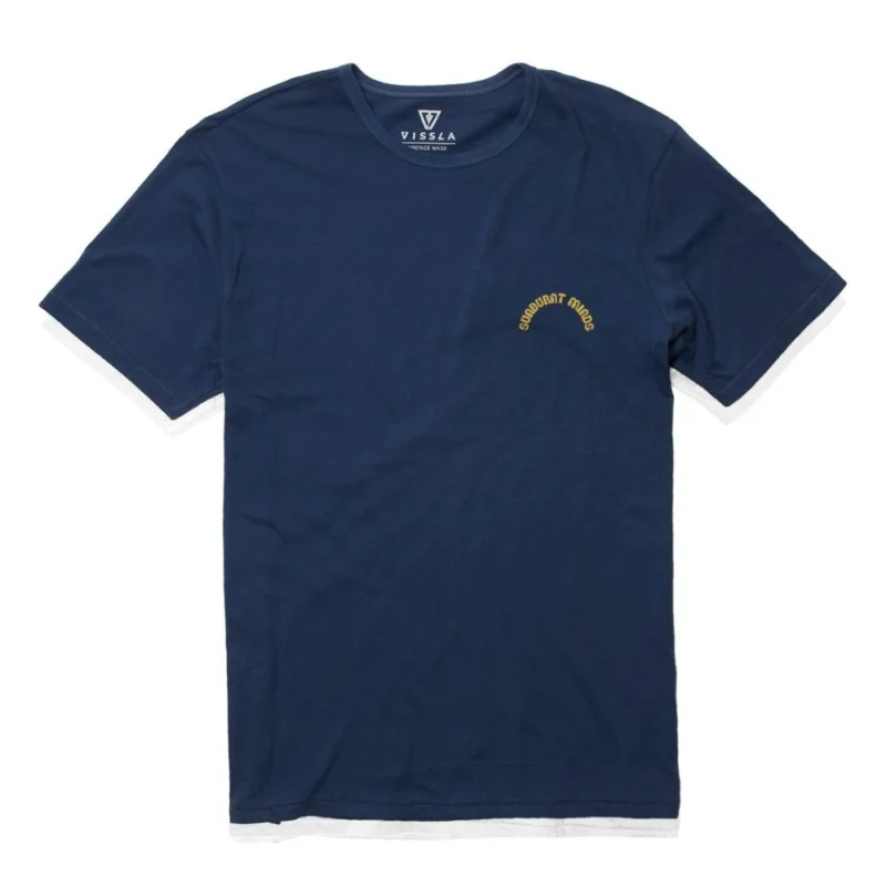 Populaire T-SHIRT VISSLA SUNBURNT MINDS
