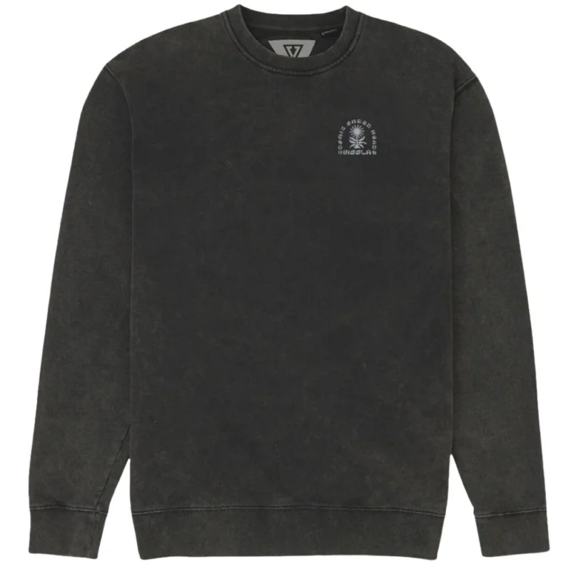 Offre Limitée PULL VISSLA Sundazed Crew Fleece-BLK