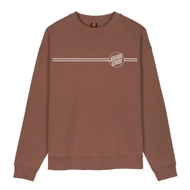 Expédition Rapide PULL SANTA CRUZ CREW OPUS DOT STRIPE AG