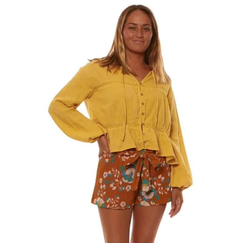 Expédition Rapide CHEMISE SISSTREVOLUTION CITRUS WOVEN