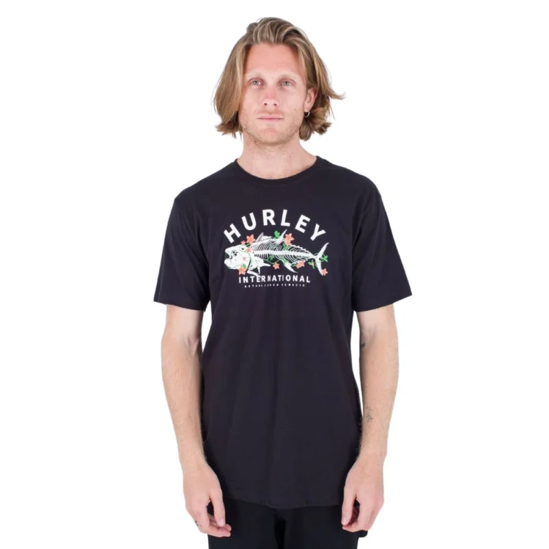 Bon Marché T-SHIRT HURLEY EVD FISH FOOD
