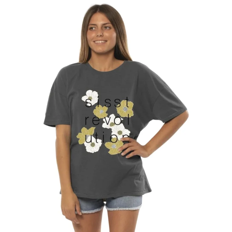 T-SHIRT SISSTREVOLUTION FLOWER SHOWER Commande En Gros