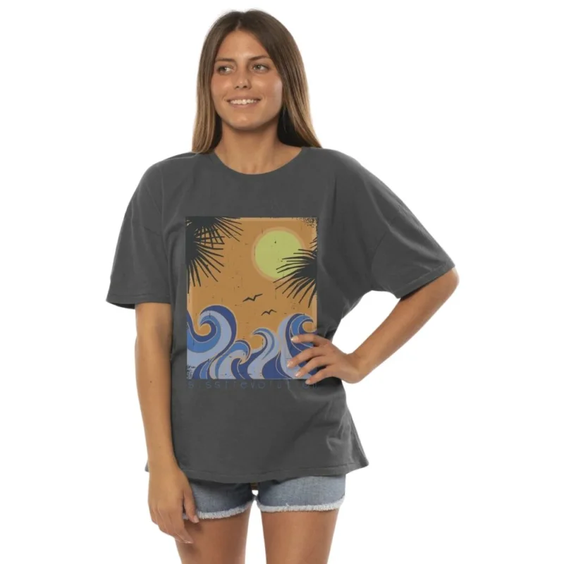 T-SHIRT SISSTREVOLUTION SWIRLS Top Vente
