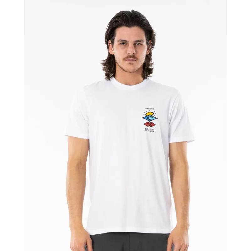 Dernière Chance T-SHIRT RIP CURL SEARCH ESSENTIAL