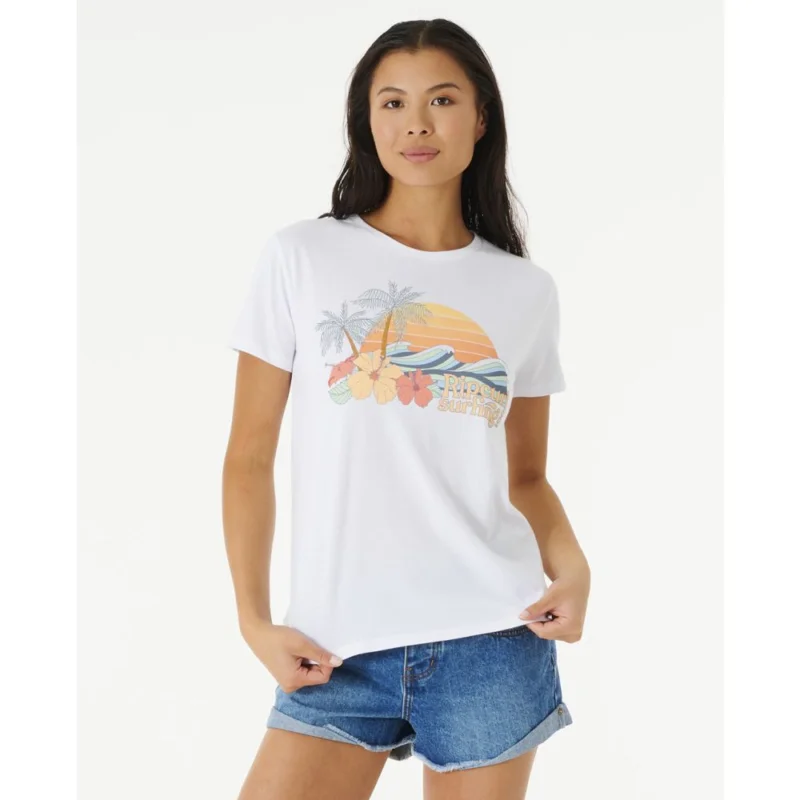 T-SHIRT RIP CURL LOW TIDE Satisfait Ou Remboursé