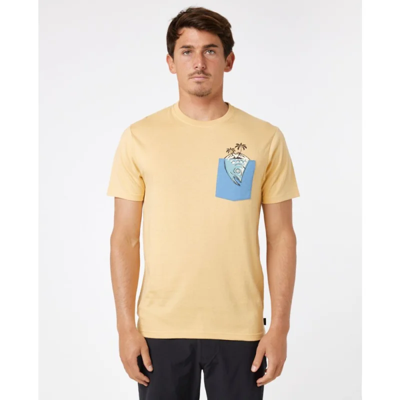 Bon Plan T-SHIRT RIP CURL INDA POCKET