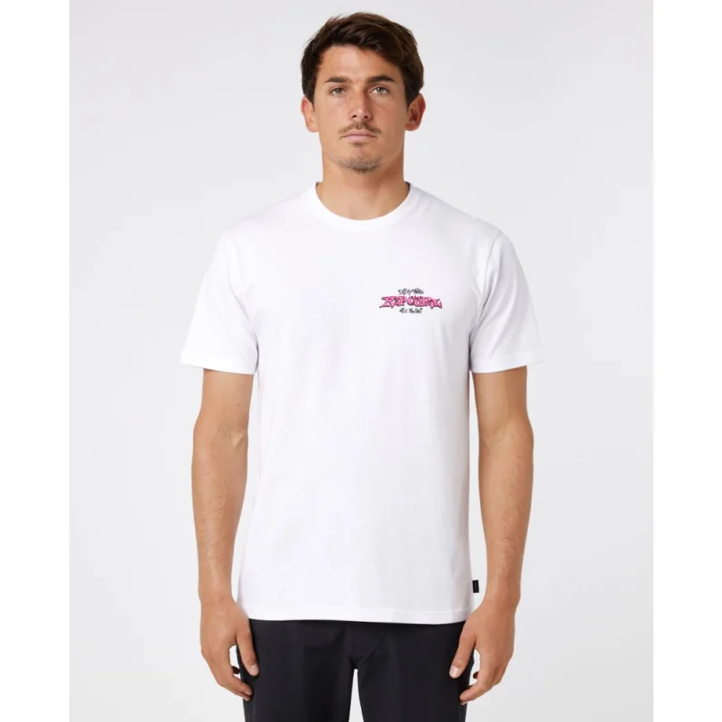 Dernier Modèle T-SHIRT RIP CURL VINTAGE SLASH