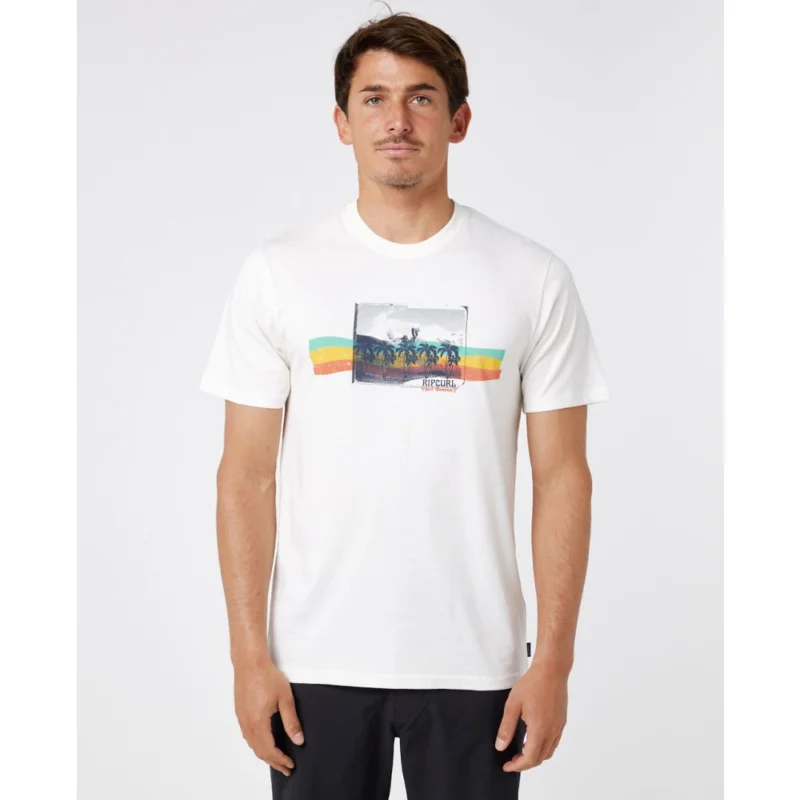 T-SHIRT RIP CURL STRIPED Dernier Modèle