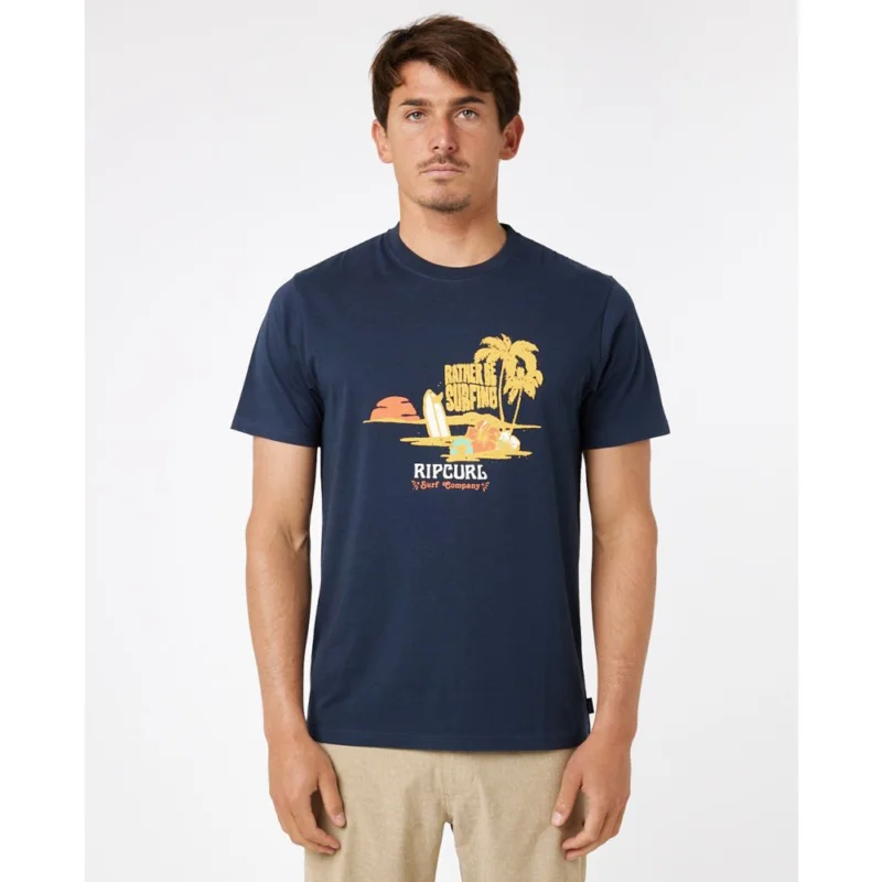Solde T-SHIRT RIP CURL FRAMED