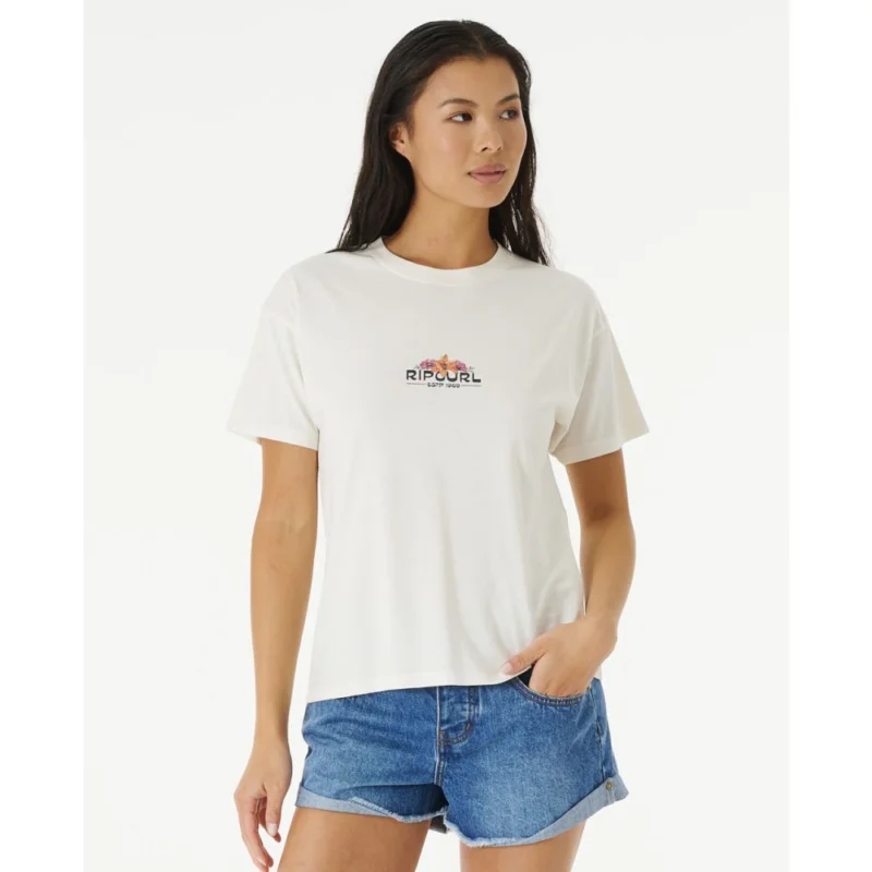 Certifié T-SHIRT RIP CURL BRIGHTER SUN