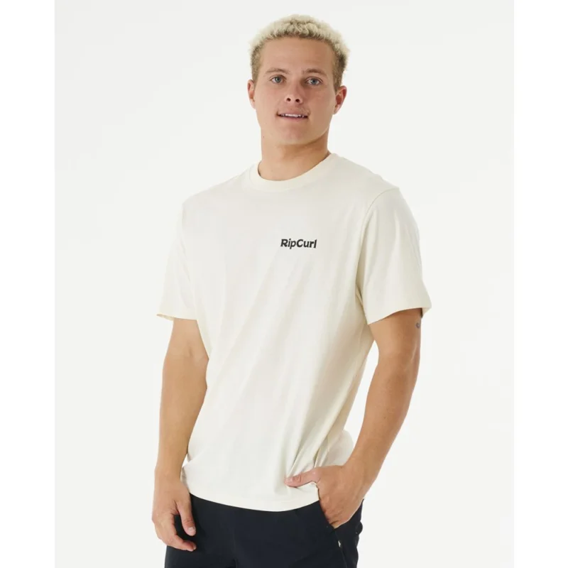 T-SHIRT RIP CURL BLAZED AND TUBED Offre Exclusive