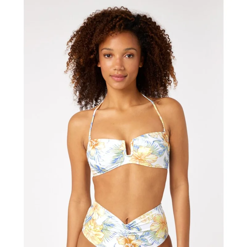 TOP BIKINI RIP CURL ALWAYS SUMMER BANDEAU Populaire