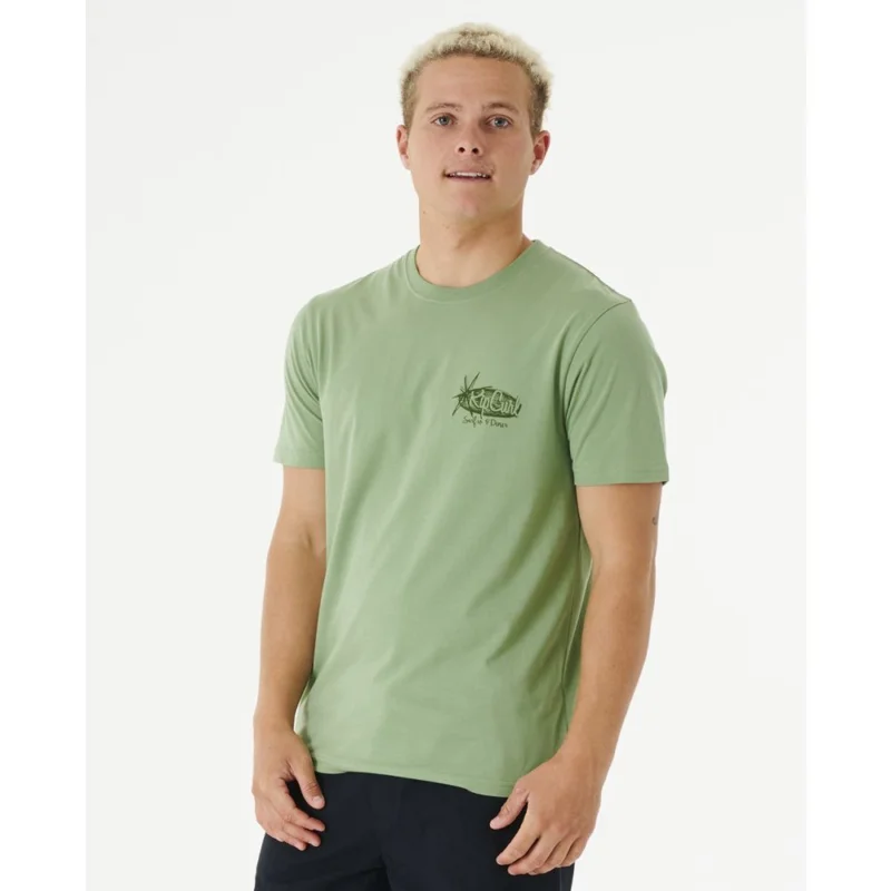 Remise T-SHIRT RIP CURL KEEP ON TRUCKING