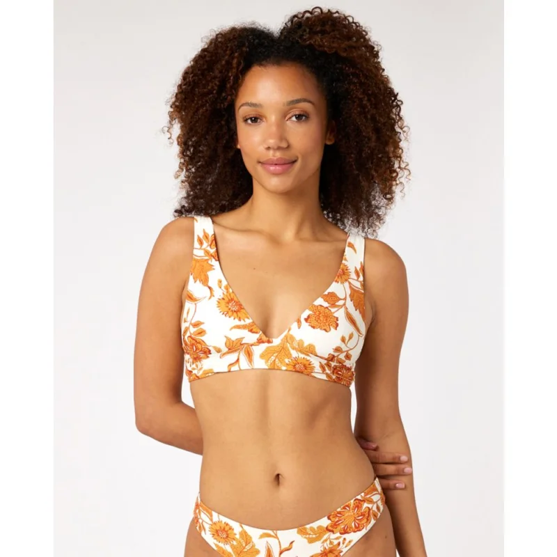 TOP BIKINI RIP CURL OCEAN TOGETHER HALTER REVO Solde