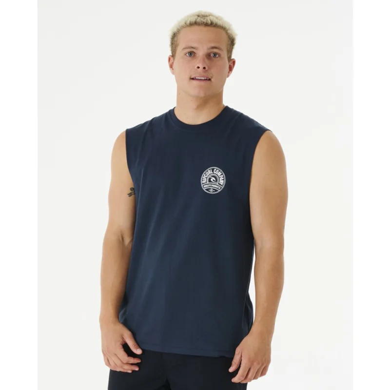 Prix Promo T-SHIRT RIP CURL STAPLER MUSCLE