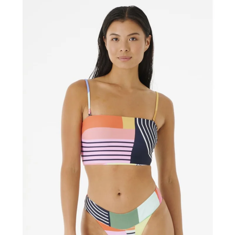 TOP BIKINI RIP CURL DAY BREAK LONG LINE BANDEAU Offre Exclusive