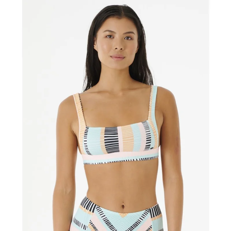 Vente Directe TOP BIKINI RIP CURL RIPPLE EFFECT CROP