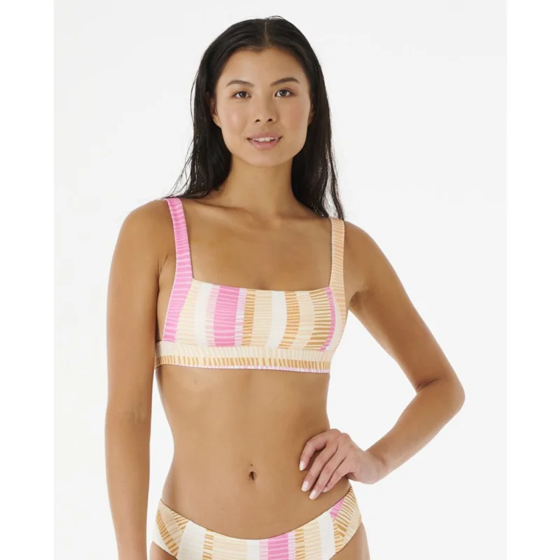 TOP BIKINI RIP CURL RIPPLE EFFECT CROP Expédié Aujourd'hui