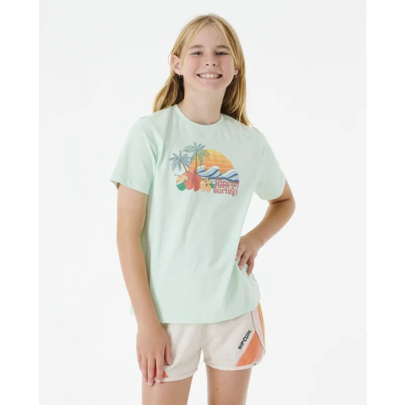 Expédié Aujourd'hui T-SHIRT RIP CURL LOW TIDE