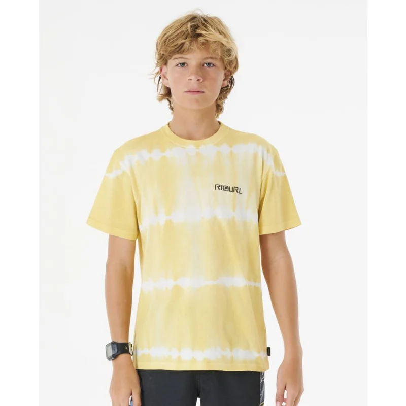 Prix Promo T-SHIRT RIP CURL TUBE HEADS DYE TEE