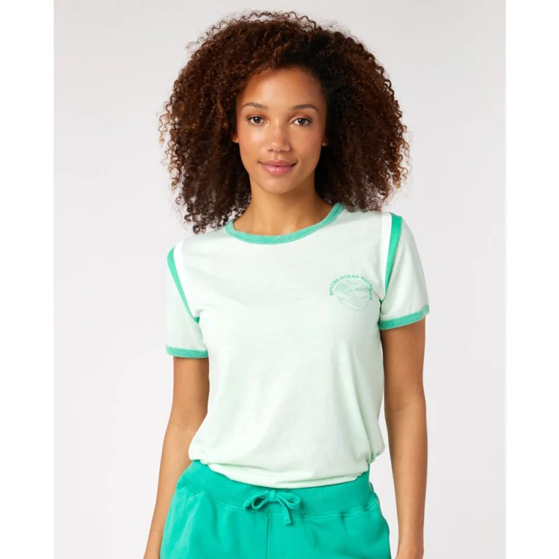 Solde T-SHIRT RIP CURL RINGER
