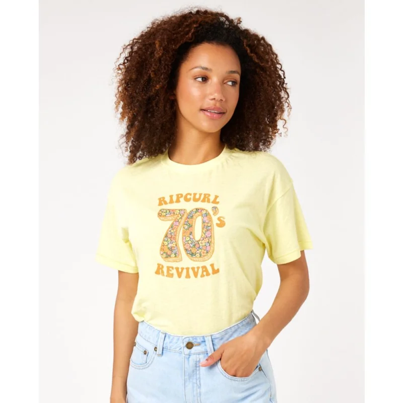 T-SHIRT RIP CURL AFTERGLOW Dernière Chance