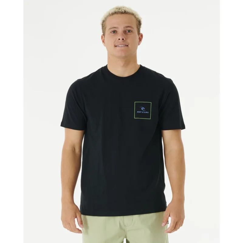 Haute Qualité T-SHIRT RIP CURL CORP ICON